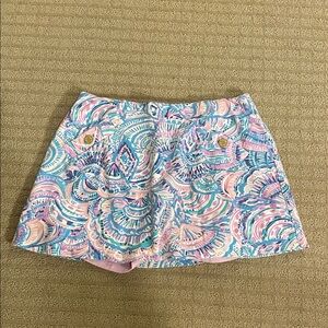 Lilly Pulitzer Pastel Patterned Skort